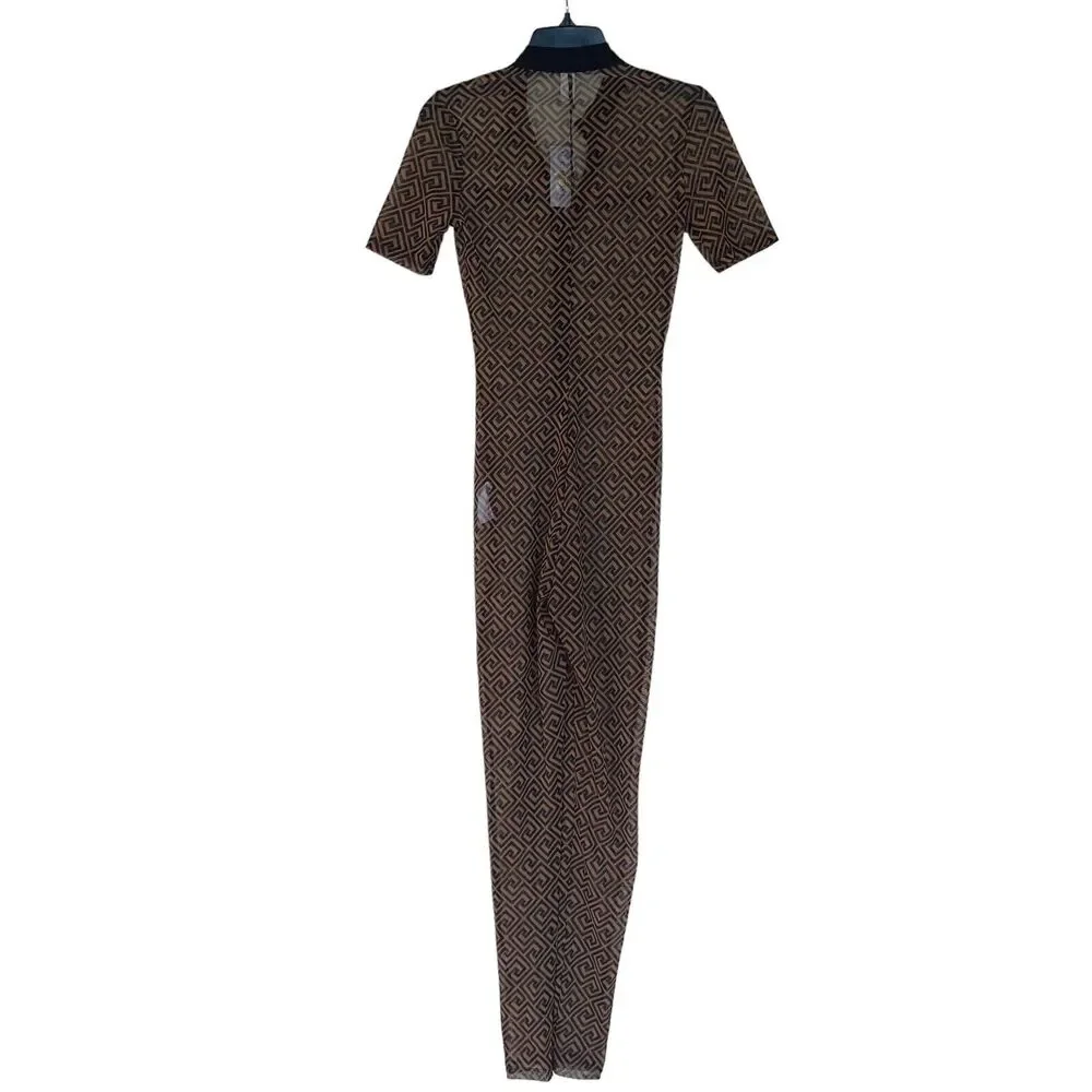 Sheer Jumpsuit - Picture 6 of 10